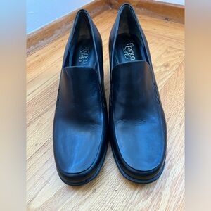 Black Franco Sarto high heel loafer 10.5